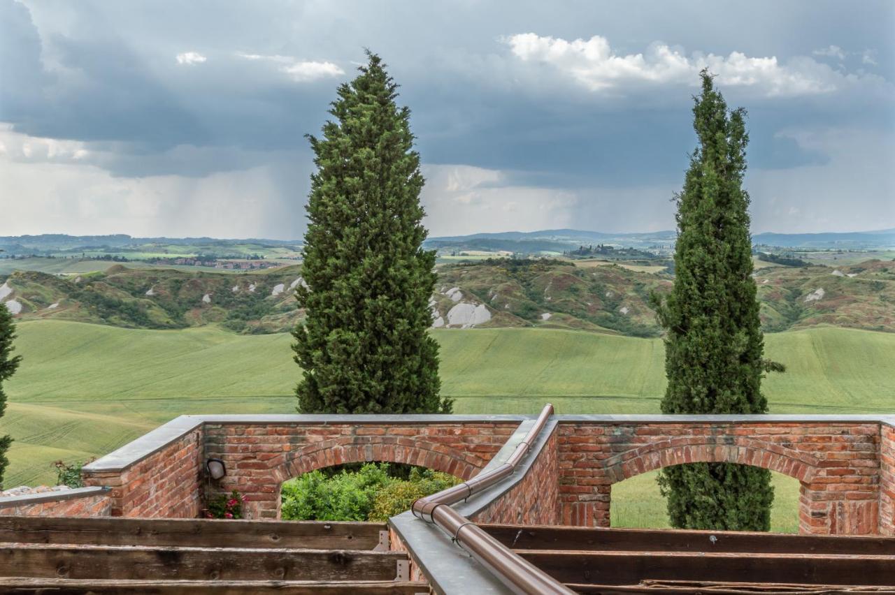 Tuscany Balcony: Crete Senesi Casetta Exterior foto