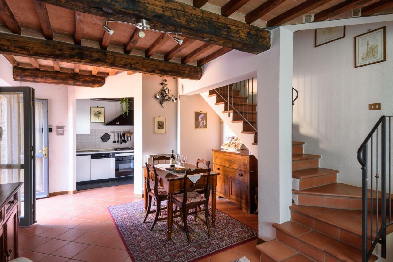 Tuscany Balcony: Crete Senesi Casetta Exterior foto