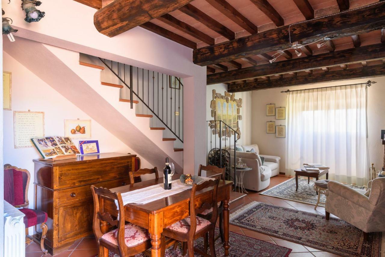 Tuscany Balcony: Crete Senesi Casetta Exterior foto