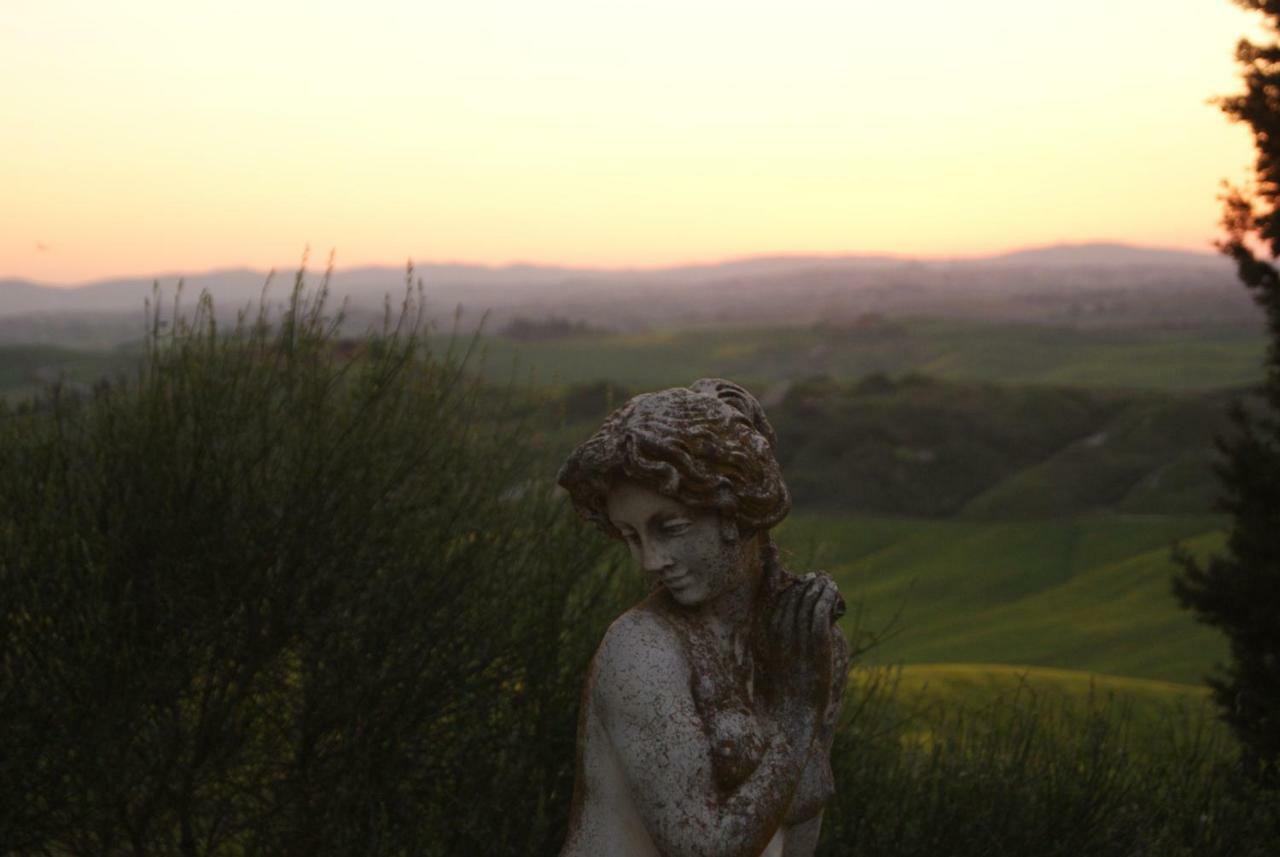 Tuscany Balcony: Crete Senesi Casetta Exterior foto